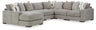 Aslan Court Sectional with Chaise