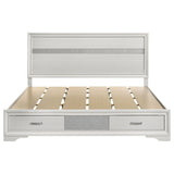 Miranda Panel Platform Storage Bed