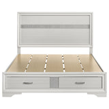 Miranda Panel Platform Storage Bed