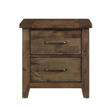 Jerrick Nightstand in Burnished Brown 1957-4
