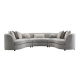 Sectional Sofa w/9 Pillows