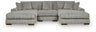 Lindyn Sectional with Double Chaise