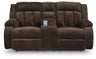 Observation Power Reclining Loveseat with Console