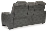 Next-Gen DuraPella Power Reclining Loveseat with Console