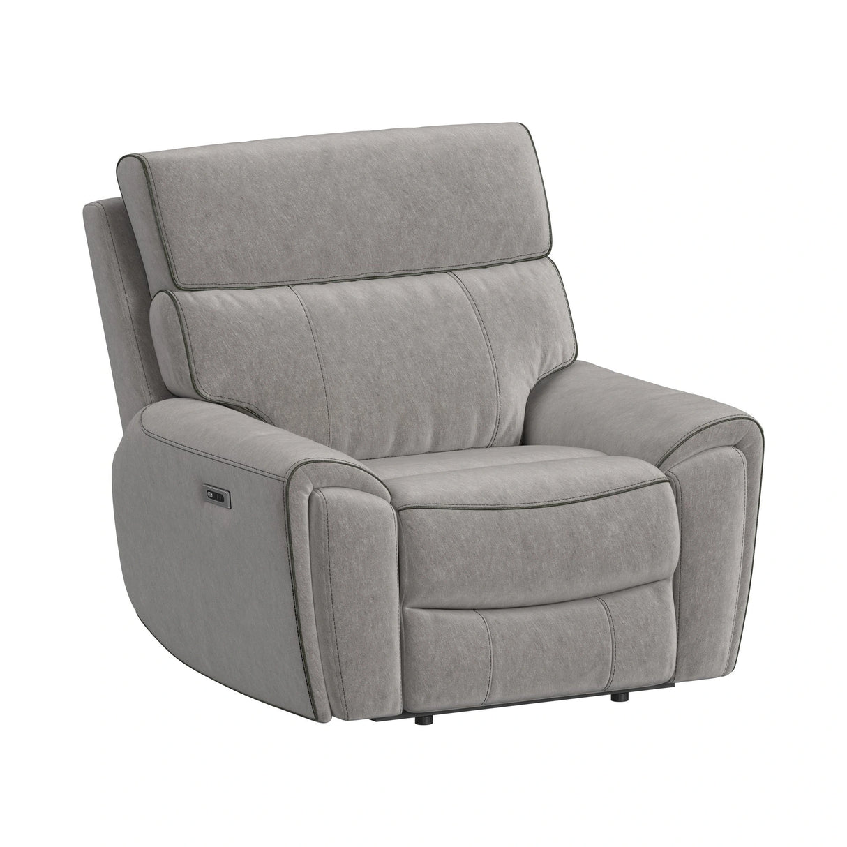 Jackpot P1 Recliner in Explore Light Grey