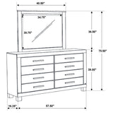 Woodmont Dresser with Mirror