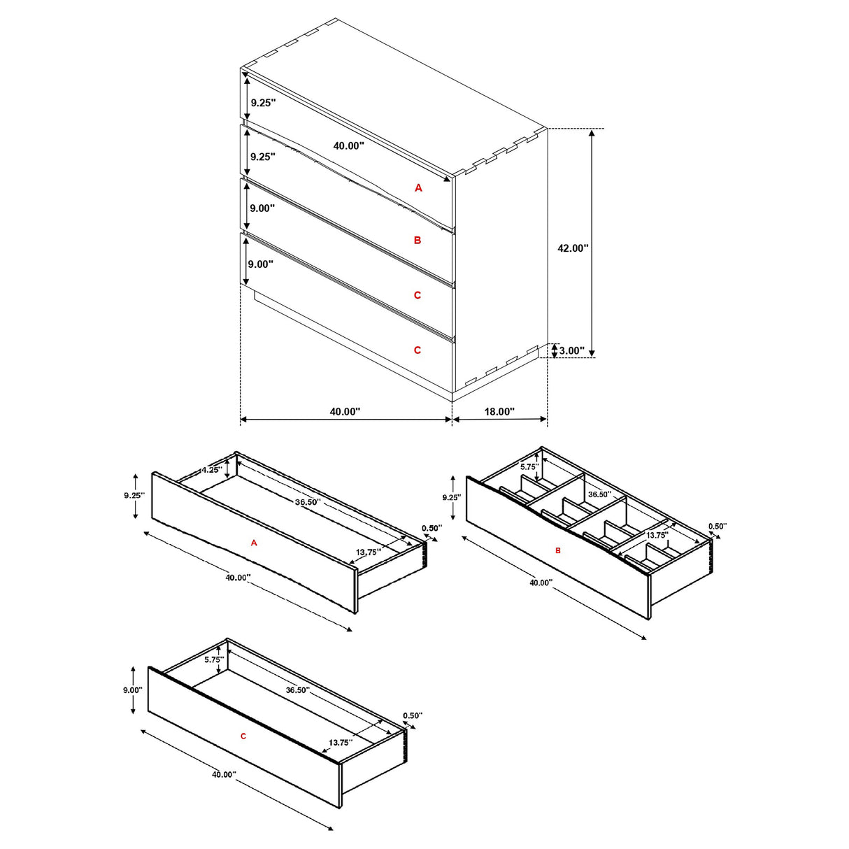 Winslow Chest of Drawers