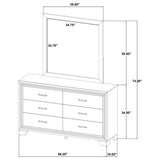 Wright Dresser with Mirror