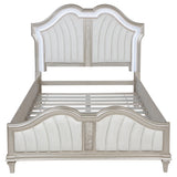 Evangeline Panel Bed with LED Lighting