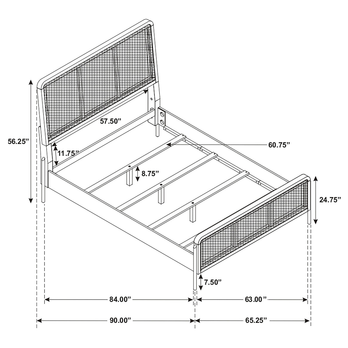 Arini Panel Bed