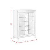 Twenty Nine Storage Bedroom Set in White