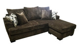 51597 Sofa Chaise w/Stor