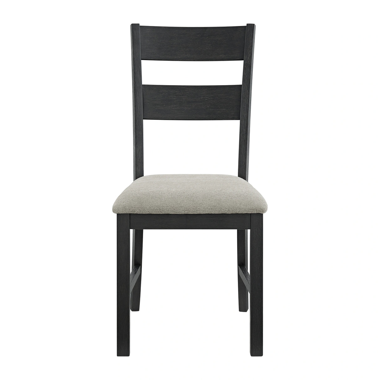 Garcia 6PC Dining Set with Table, 4 Chairs, and Bench in Black