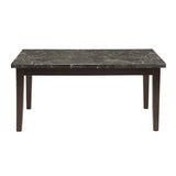 Decatur Dining Table, Marble Top