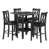 2514BK-36 - 5-Piece Pack Counter Height Set