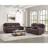 Panther Living Room Set in Neono Brown