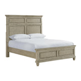 Whit-Ash Panel Bed