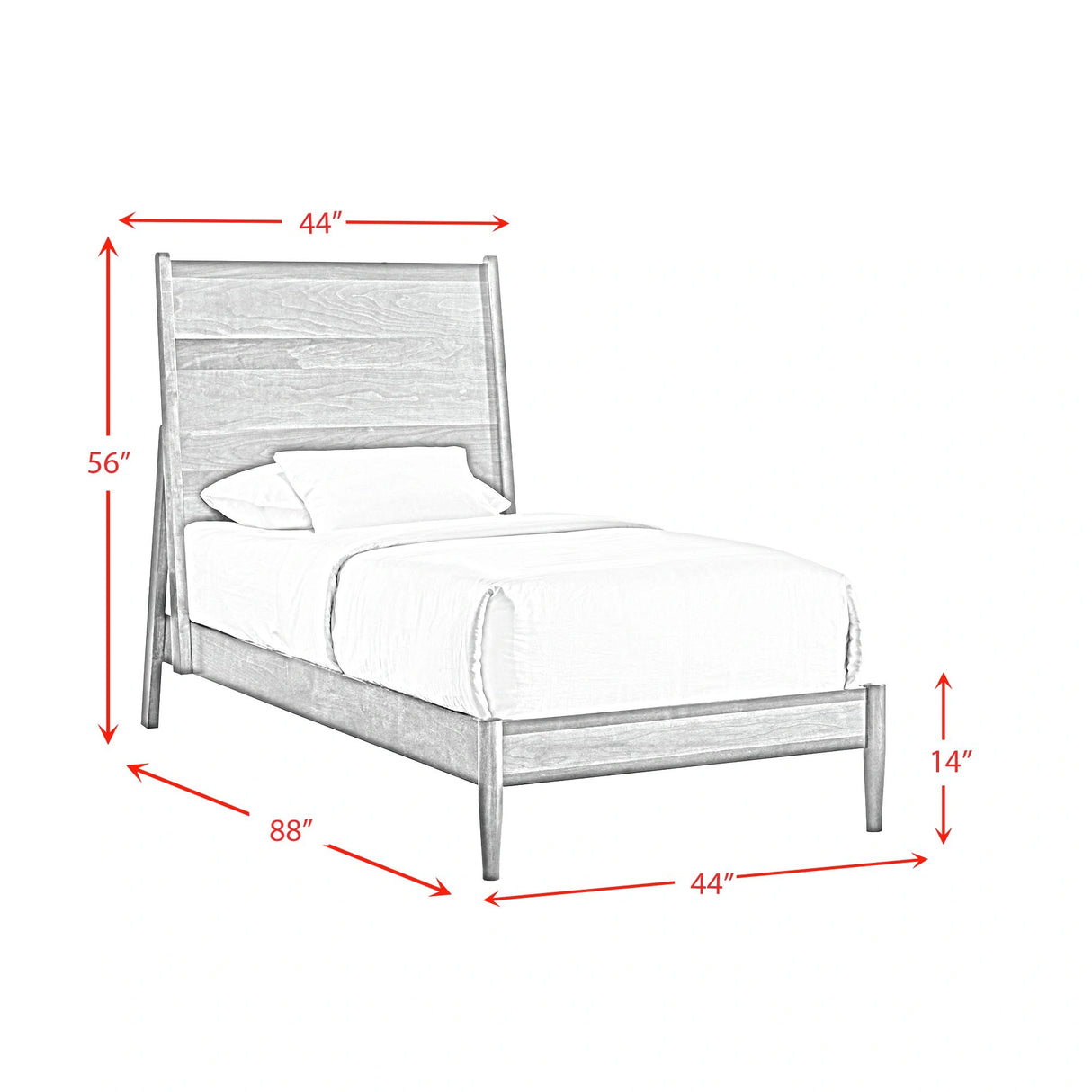 Malibu Panel Bed