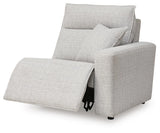 Modmax II Power Reclining Sectional with Chaise and Audio Consoles