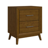 Santa Barbara 2-Drawer Cabinet in Walnut