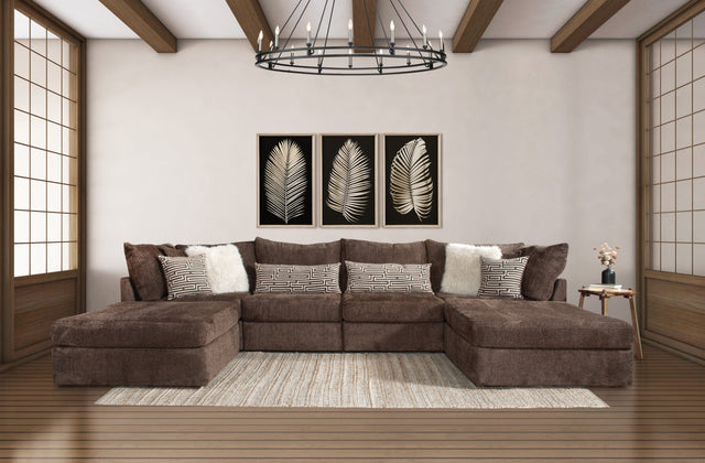 2880 Tess Chocolate Sectional