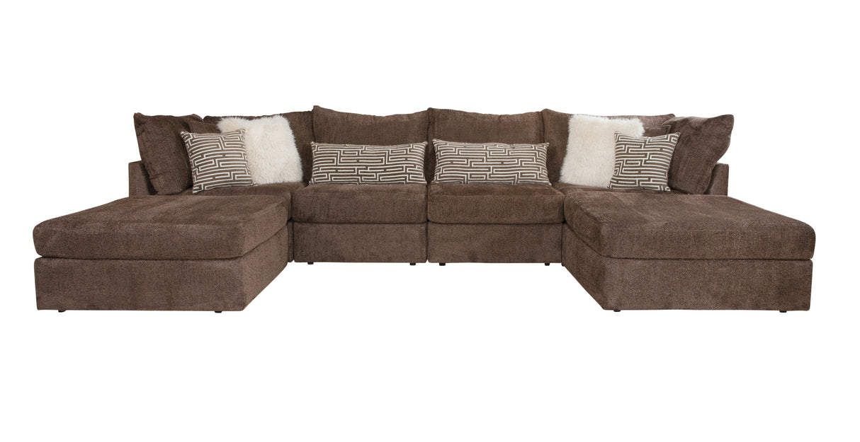 2880 Tess Chocolate Sectional