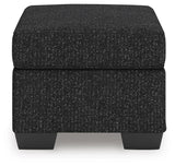 Jasmine Peaks Ottoman