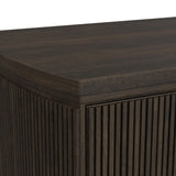 Sylvie 7-Drawer Dresser in Dark Brown