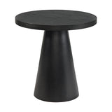 Portland 2PC Occasional Table Set in Black-Coffee Table & End Table