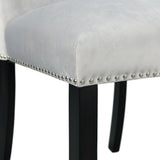 Valentino White 5PC Dining Set-Table & Four Chairs