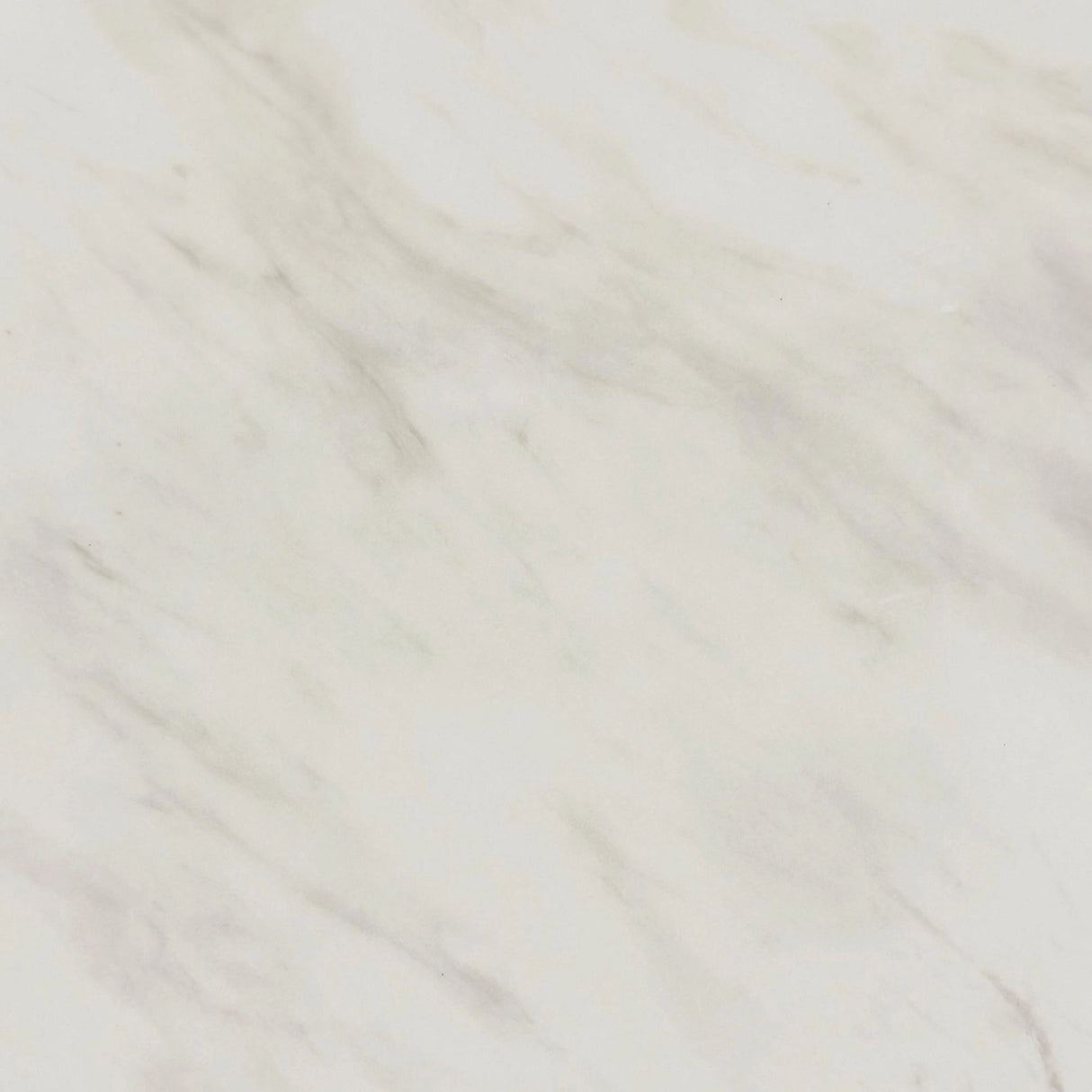 Sylvie Round Coffee Table with White Faux Marble Top and Base