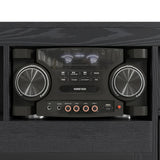 St. Cloud Fireplace with Sound System in Black