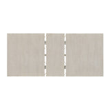 Avalanche Rectangular Dining Table with 18" Leaf in Antique White