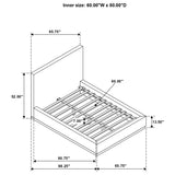 Knox Panel Platform Bed