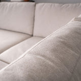 Flex 6-Seat Sectional with Standard Arm and Ottoman