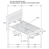 Soledad Panel Platform Storage Bed