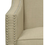 Erica 497 Chair W/Chrome Nails Heirloom Natural (ISTA 3)