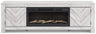 Cayboni 71" TV Stand with Electric Fireplace