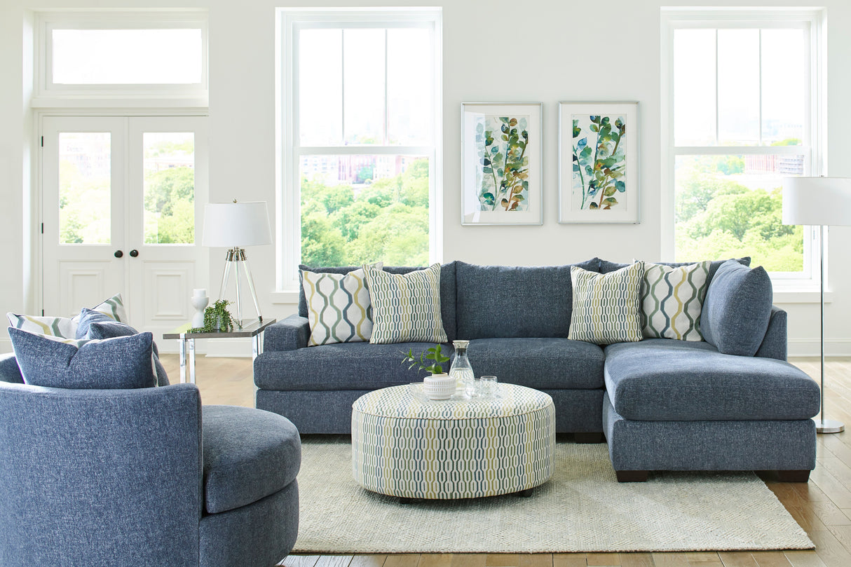 Behold Home 3140 Tampa Indigo Sectional