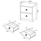 Westpark Nightstand with LED Lighting