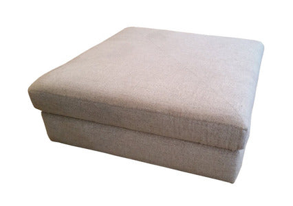32967 XL Sq. Cocktail Ottoman - Plushtone Linen