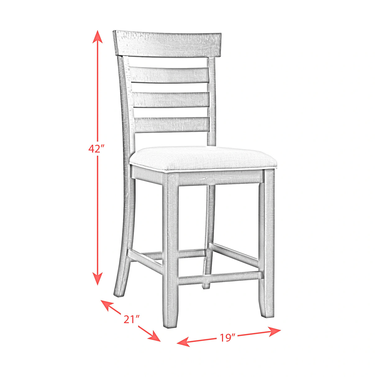 Colorado Side Chair Charcoal (2pcs per pack)