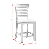 Colorado Side Chair Charcoal (2pcs per pack)
