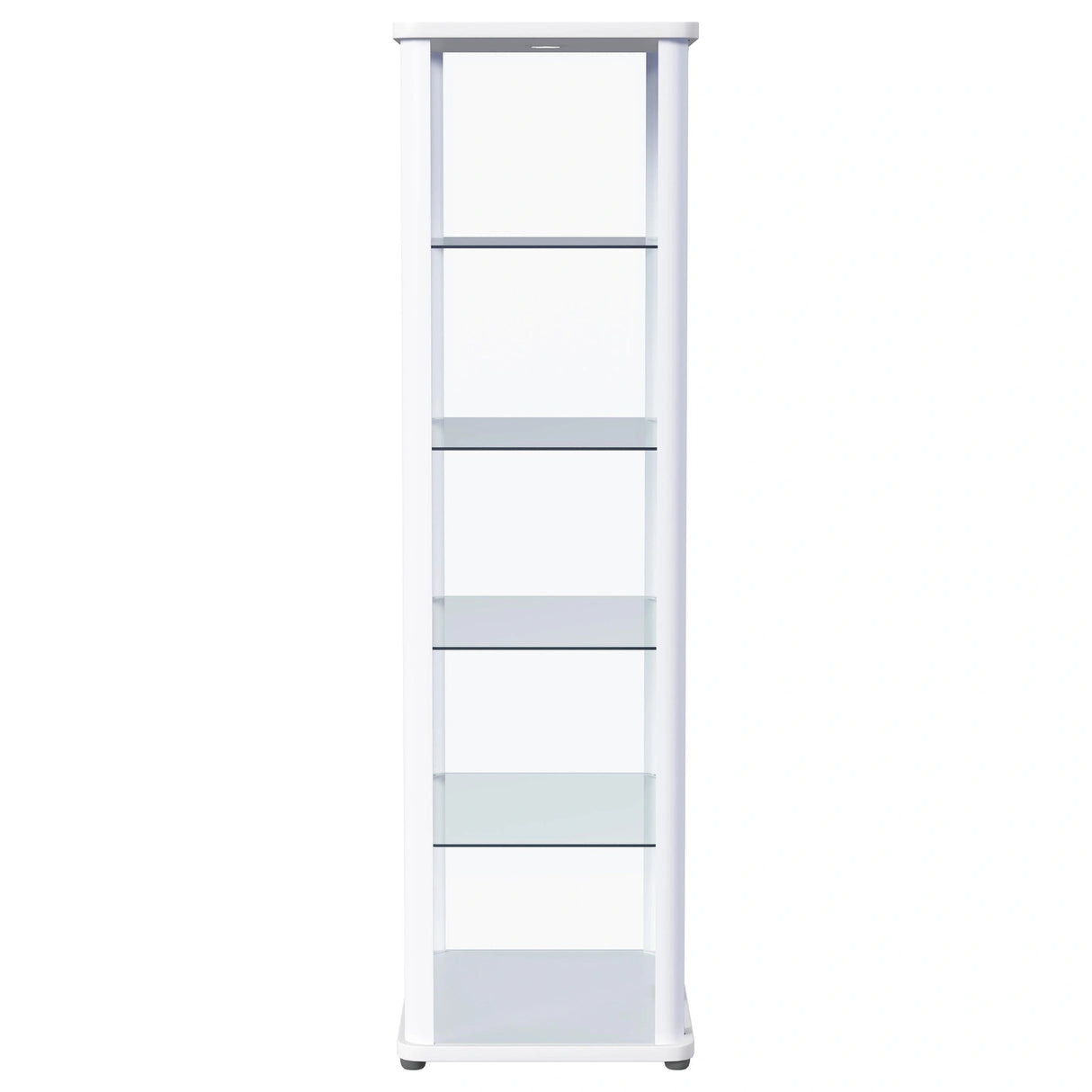 Aero Curio Cabinet with LED Lighting