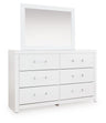 Maeling Dresser and Mirror