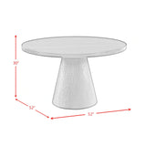 Portland Dining Table in Black