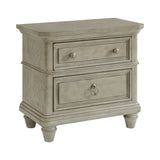 Whit-Ash Panel Bedroom Set in Light Grey
