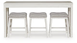 Robbinsdale Counter Height Dining Table and 3 Barstools Set