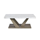 Greta Rectangular Coffee Table in grey