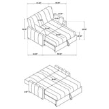 Portland Convertible Sleeper Sofa Bed